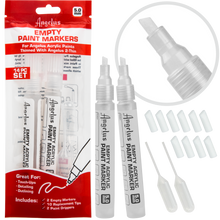 Firebrick Angelus Empty Acrylic Paint Marker Set 5.0mm Leather Paints