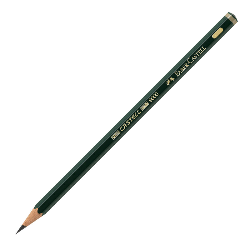 White Smoke Faber-Castell 9000 Graphite Pencil Art Set, Asssorted, 12pcs Pencils