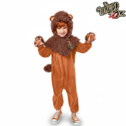 White Smoke Cowardly Lion Deluxe Costume Costumes