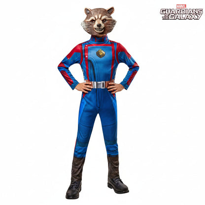 White Smoke Rocket Raccoon Guardians of the Galaxy Deluxe Costume Costumes