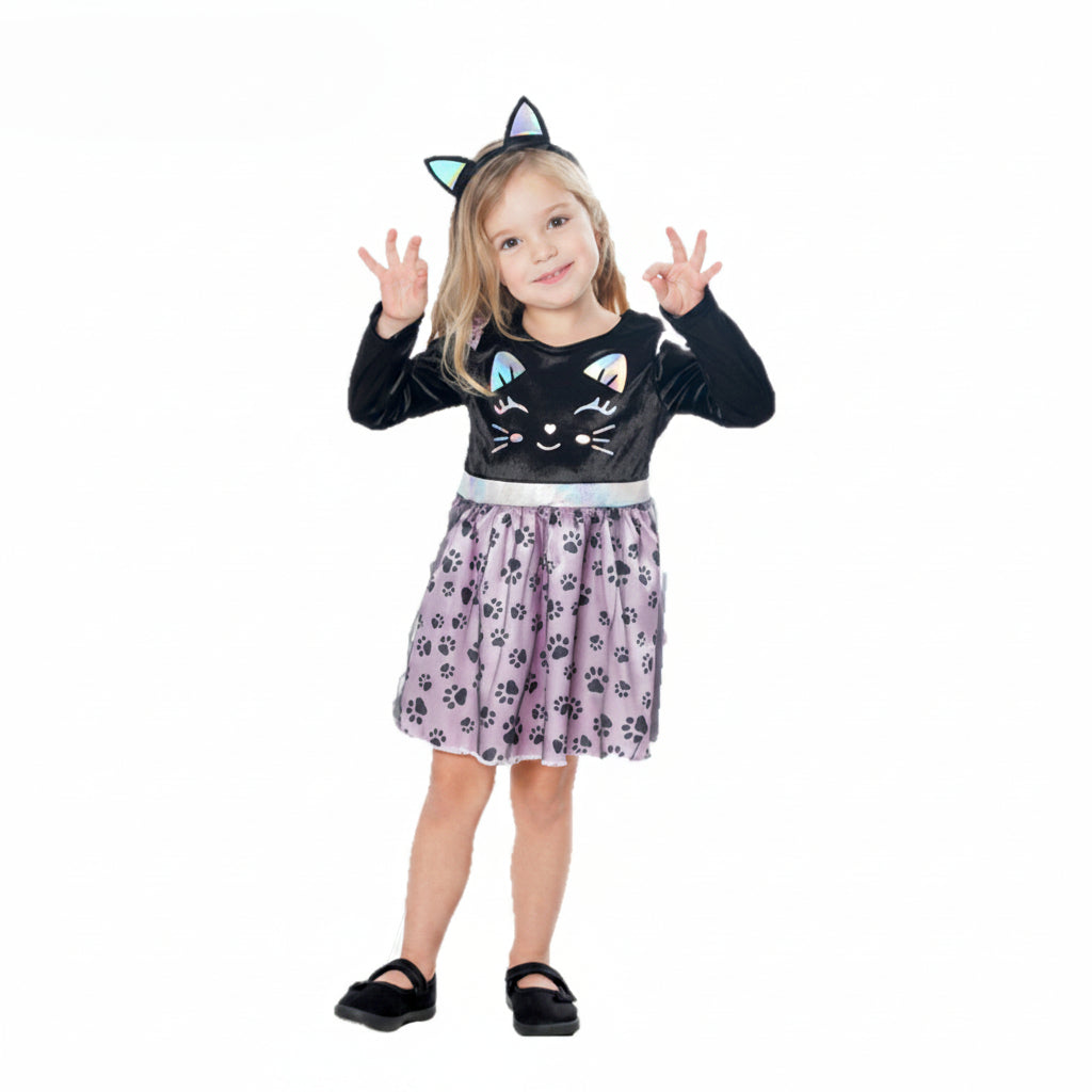 White Smoke Cat Costume Costumes