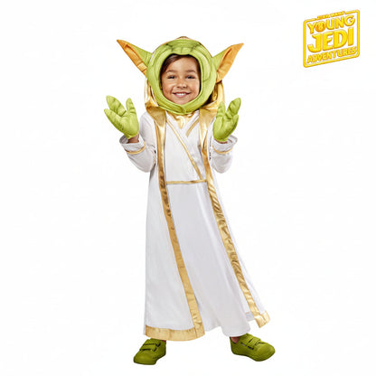 White Smoke Yoda Young Jedi Deluxe Costume Costumes