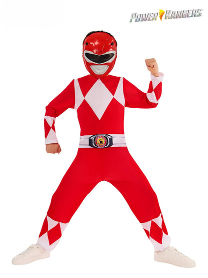 White Smoke Power Ranges Red Costume Costumes