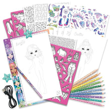 White Smoke Nebulous Stars Fashion Designer Light Pad Craft Kits