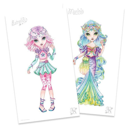 White Smoke Nebulous Stars Fashion Designer Light Pad Craft Kits