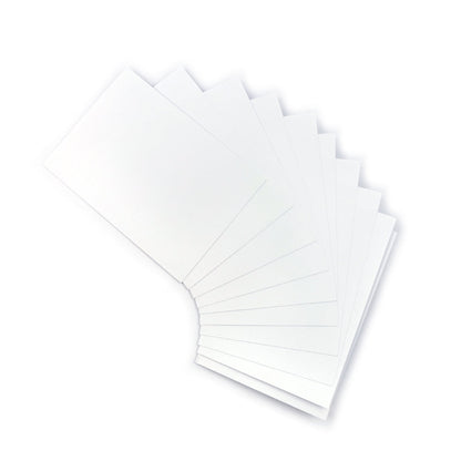 Quill Card Maker Pack 10xA6, 200gsm, White