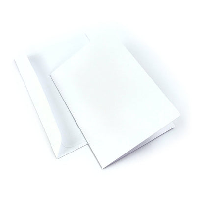 Quill Card Maker Pack 10xA6, 200gsm, White