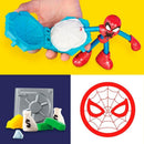 Gold Play-Doh Marvel Spider-Man Launch & Slice Battle Playset with 2 Action Figures Kids Clay, Dough & Modelling