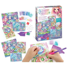 White Smoke Nebulous Stars Dazzle-by-Number Rainbow Craft Kits