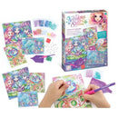 White Smoke Nebulous Stars Dazzle-by-Number Rainbow Craft Kits