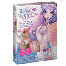 White Smoke Nebulous Stars Stardust Body Art Craft Kits
