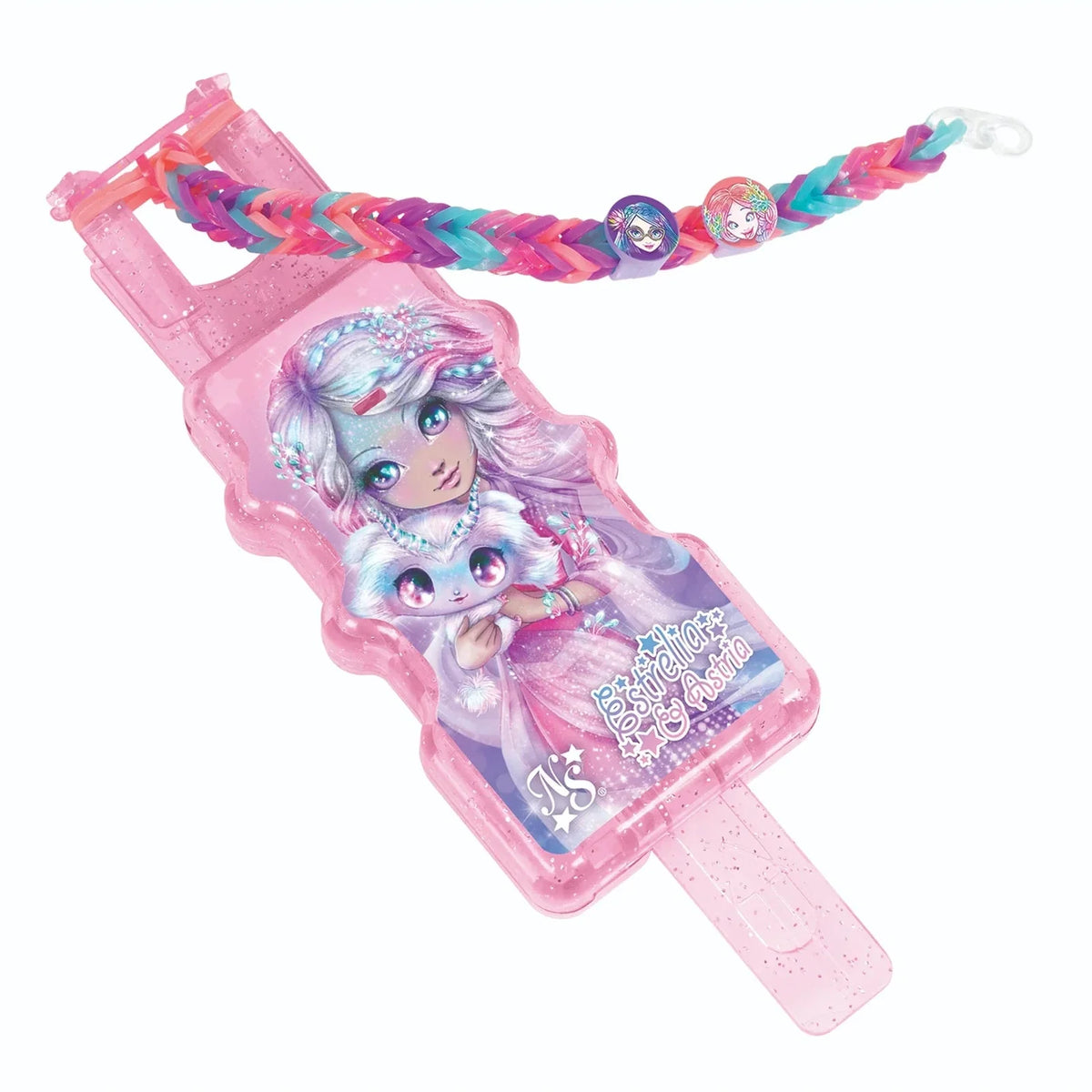White Smoke Rainbow Loom Nebulous Stars Auto Loom Bead Set Craft Kits