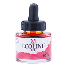White Smoke Ecoline Liquid Watercolour Ink, 30ml - 318 -  Carmine Ink