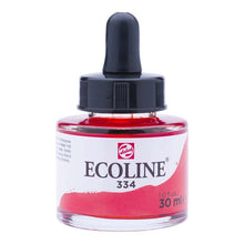White Smoke Ecoline Liquid Watercolour Ink, 30ml - 334 -  Scarlet Ink