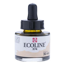 White Smoke Ecoline Liquid Watercolour Ink, 30ml - 374 -  Pink Beige Ink