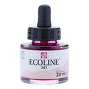 White Smoke Ecoline Liquid Watercolour Ink, 30ml - 381 -  Pastel Red Ink