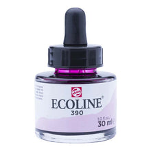White Smoke Ecoline Liquid Watercolour Ink, 30ml - 390 -  Pastel Rose Ink