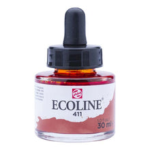 White Smoke Ecoline Liquid Watercolour Ink, 30ml - 411 -  Burnt Sienna Ink