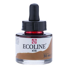 White Smoke Ecoline Liquid Watercolour Ink, 30ml - 416 -  Sepia Ink