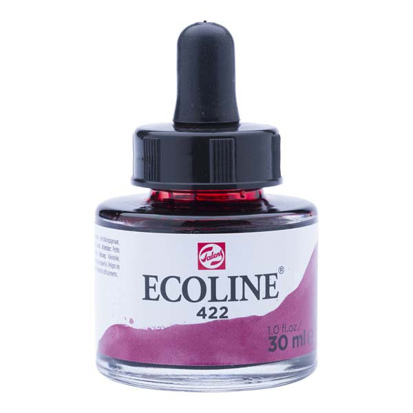 White Smoke Ecoline Liquid Watercolour Ink, 30ml - 422 -  Reddish Brown Ink