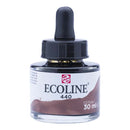 White Smoke Ecoline Liquid Watercolour Ink, 30ml - 440 -  Sepia Deep Ink