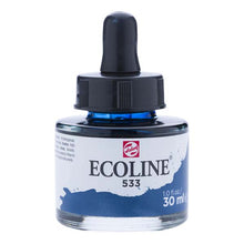 White Smoke Ecoline Liquid Watercolour Ink, 30ml - 533 -  Indigo Ink