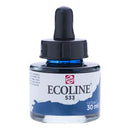 White Smoke Ecoline Liquid Watercolour Ink, 30ml - 533 -  Indigo Ink