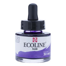 White Smoke Ecoline Liquid Watercolour Ink, 30ml - 548 -  Blue Violet Ink