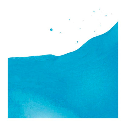 White Smoke Ecoline Liquid Watercolour Ink, 30ml - 578 -  Sky Blue Cyan Ink