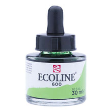 White Smoke Ecoline Liquid Watercolour Ink, 30ml - 600 -  Green Ink