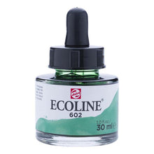 White Smoke Ecoline Liquid Watercolour Ink, 30ml - 602 -  Deep Green Ink