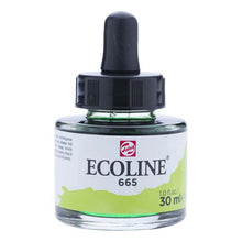White Smoke Ecoline Liquid Watercolour Ink, 30ml - 665 -  Spring Green Ink