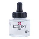 White Smoke Ecoline Liquid Watercolour Ink, 30ml - 728 -  Warm Grey Lt Ink