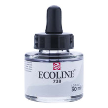 White Smoke Ecoline Liquid Watercolour Ink, 30ml - 738 -  Cold Grey Lt Ink