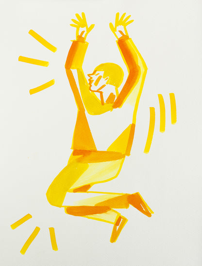 Lavender Ecoline Brushpen Set 5pc -Yellow Pens and Markers
