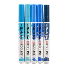 Lavender Ecoline Brushpen Set 5pc - Blue Pens and Markers
