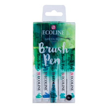 White Smoke Ecoline Brushpen, Colours of Nature Collection, 15pk Pens & Markers