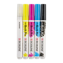 Lavender Ecoline Brushpen Set 5pc -Primary Pens and Markers
