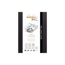 White Smoke Rhodia Touch White Maya Pad A5 Cross 'n' Dot Ruling Pads