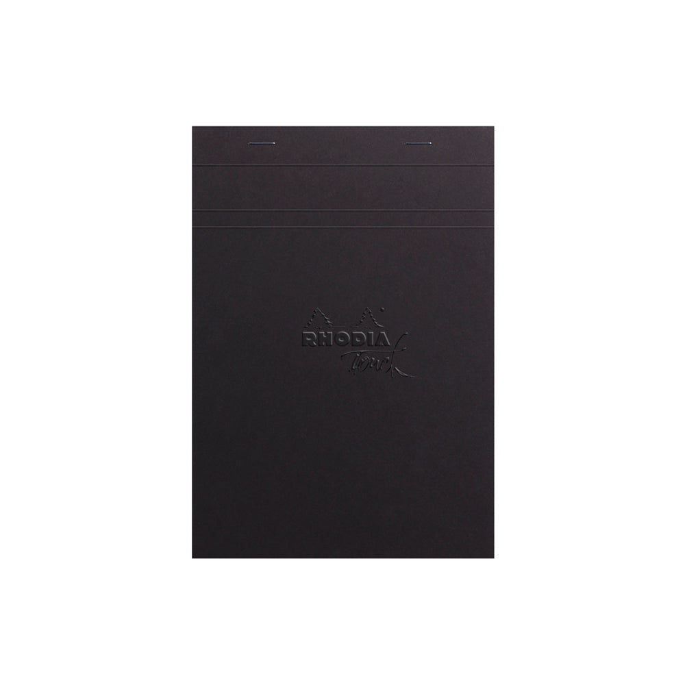 Dark Slate Gray Rhodia Touch Grey Maya Pad A5 Cross 'n' Dot Ruling Pads