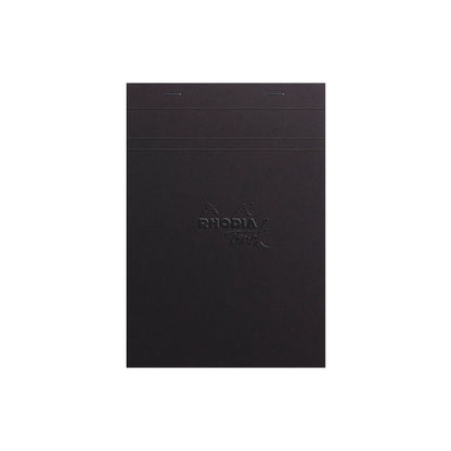 Dark Slate Gray Rhodia Touch Grey Maya Pad A5 Cross 'n' Dot Ruling Pads