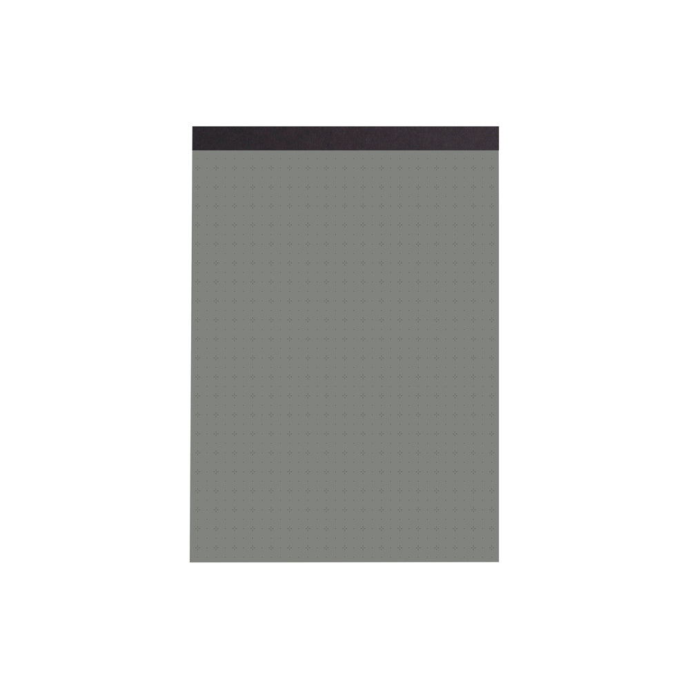 Slate Gray Rhodia Touch Grey Maya Pad A5 Cross 'n' Dot Ruling Pads