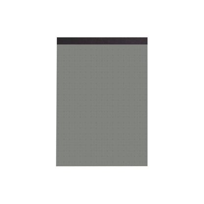 Slate Gray Rhodia Touch Grey Maya Pad A5 Cross 'n' Dot Ruling Pads