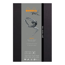 Light Slate Gray Rhodia Touch Grey Maya Pad A4+ Blank Pads