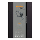 Light Slate Gray Rhodia Touch Grey Maya Pad A4+ Cross 'n' Dot Ruling Pads