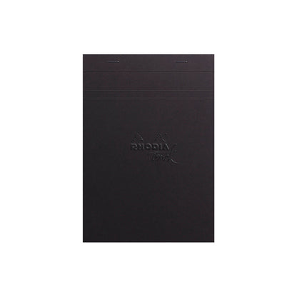 Dark Slate Gray Rhodia Touch Black Maya Pad A5 Blank Pads