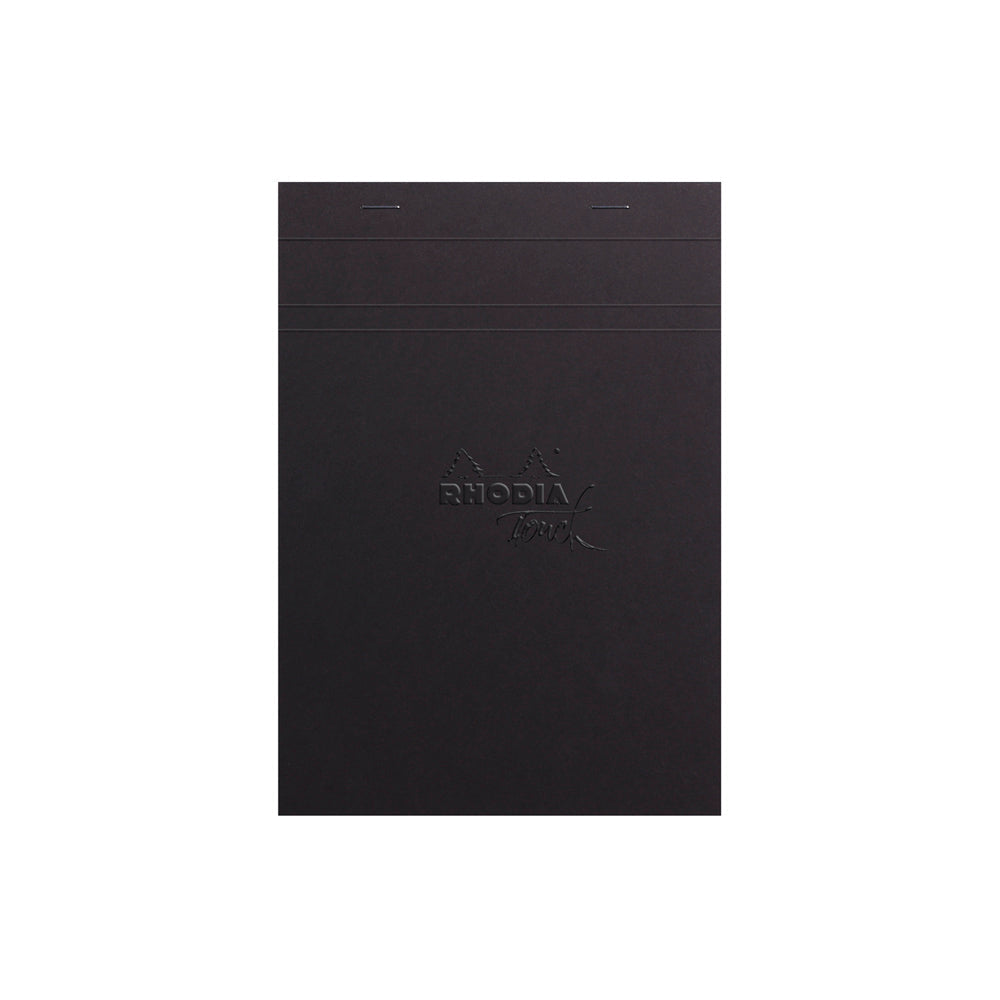Dark Slate Gray Rhodia Touch Black Maya Pad A5 Cross Ruling Pads
