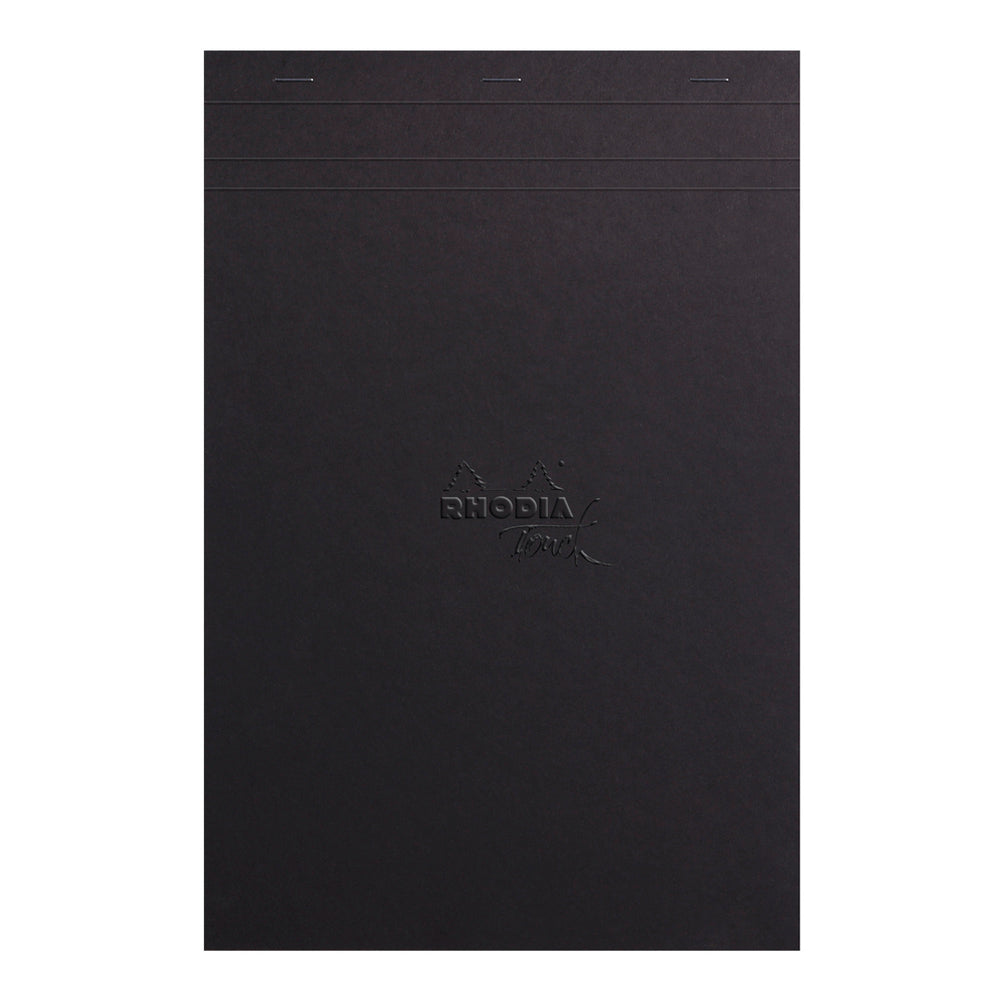 Dark Slate Gray Rhodia Touch Black Maya Pad A4+ Cross Ruling Pads