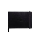 Black Rhodia Touch Bristol Sketchbook Softcover A5 Landscape Blank Pads