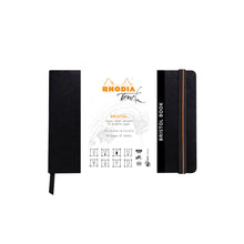 White Smoke Rhodia Touch Bristol Sketchbook Softcover A5 Landscape Blank Pads